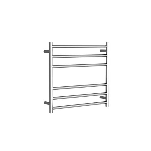 Round Towel Rail 240V 600 x 650mm Chrome