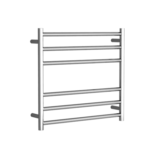 Round Towel Rail 240V 600 x 650mm Chrome