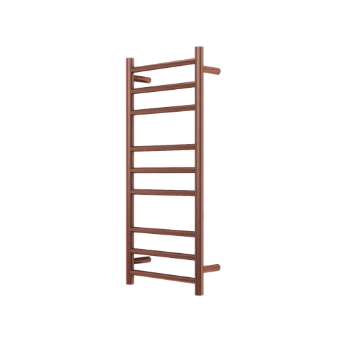 Round Towel Rail 240V 900 x 400mm Brushed Copper