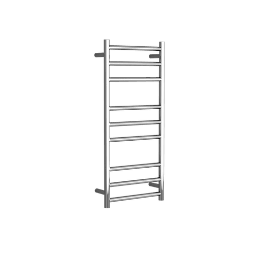 Round Towel Rail 240V 900 x 400mm Chrome