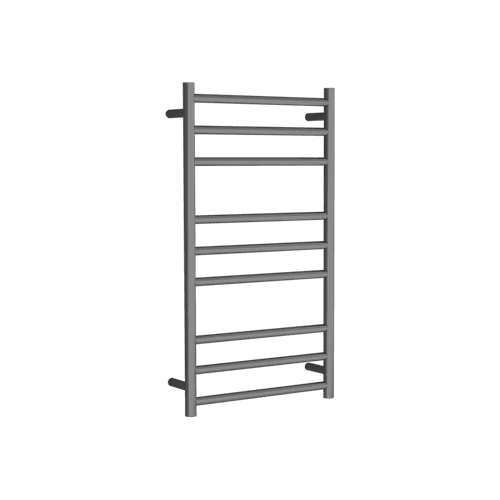 Round Towel Rail 240V 900 x 500mm Gun Metal