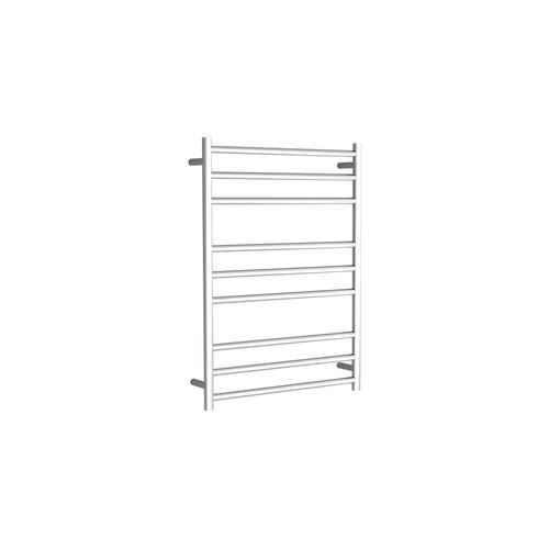 Round Towel Rail 240V 900 x 650mm Brushed Stainless