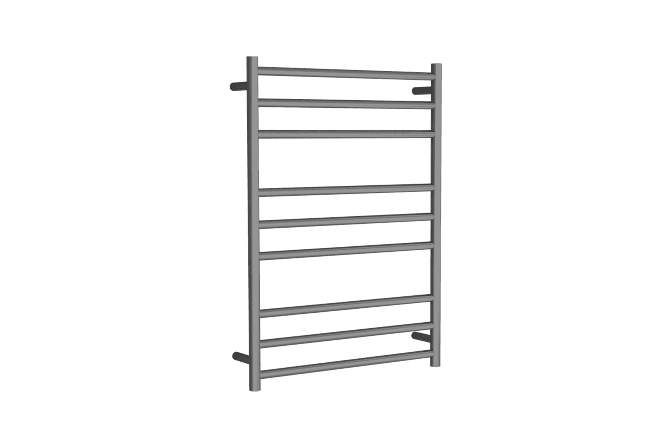 Round Towel Rail 240V 900 x 650mm Gun Metal