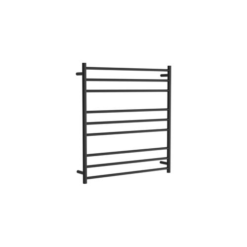 Round Towel Rail 240V 900 x 850mm Satin Black