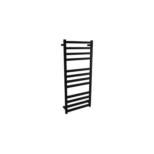 Square Towel Rail 240V 1200 x 500mm Satin Black