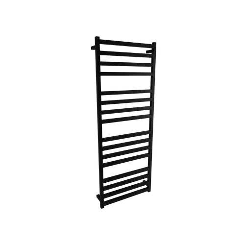 Square Towel Rail 240V 1600 x 600mm Satin Black