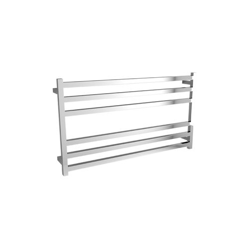 Square Towel Rail 240V 600 x 1050mm Chrome