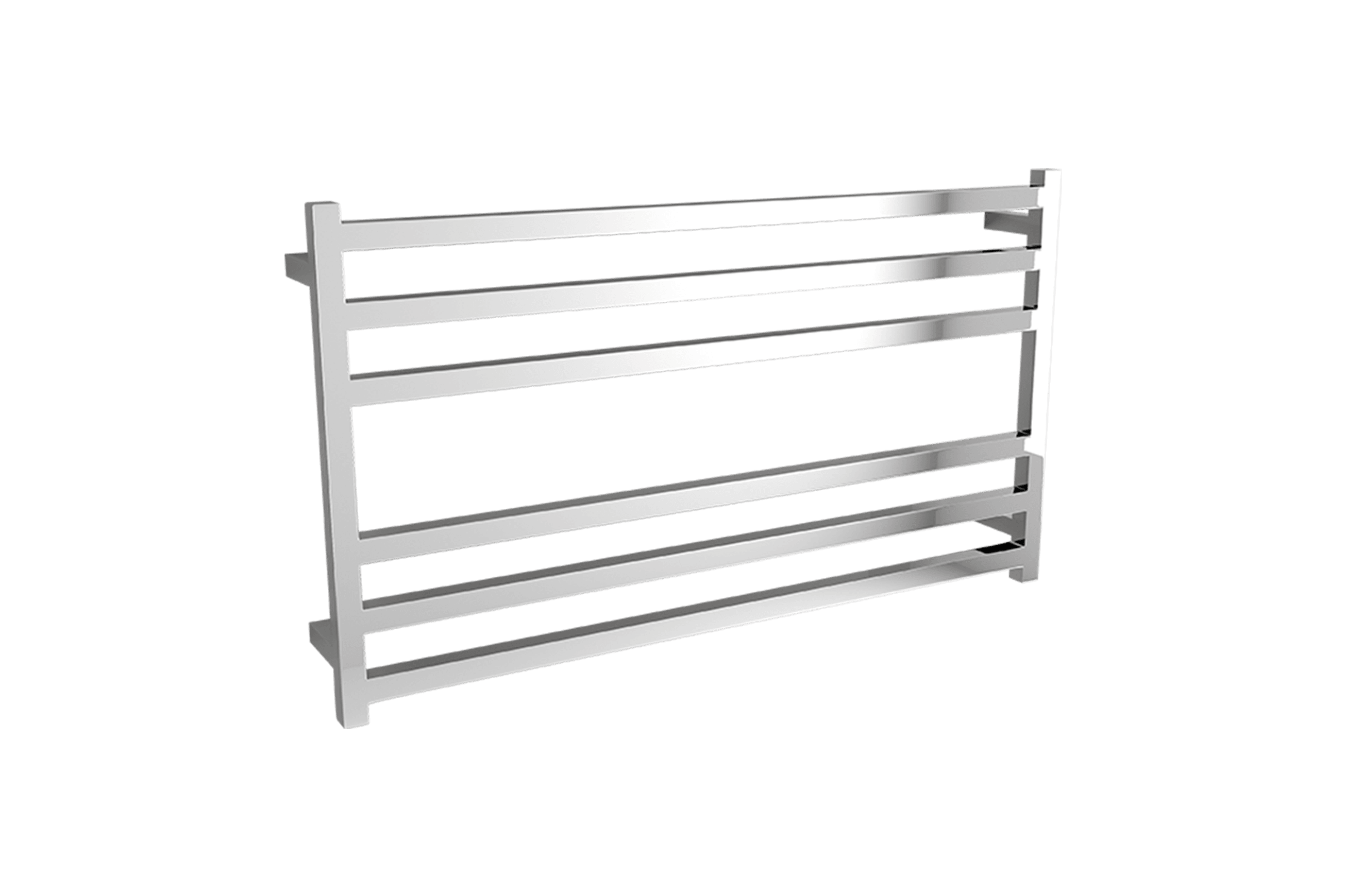 Square Towel Rail 240V 600 x 1050mm Chrome