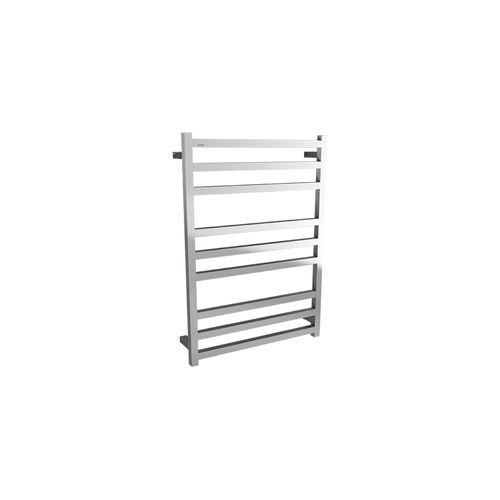 Square Towel Rail 240V 900 x 650mm Brushed Stainless