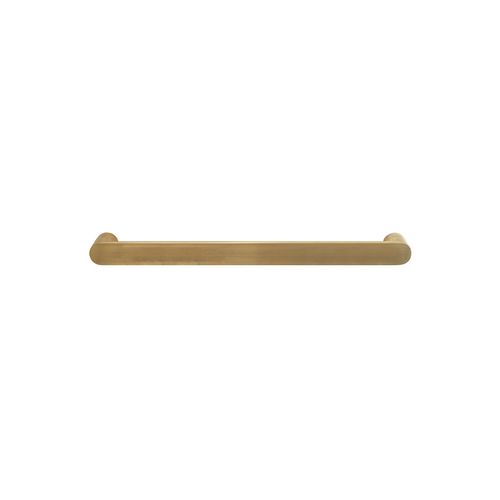 Towel Rail Single Bar Round 12V 650mm Brushed Gold