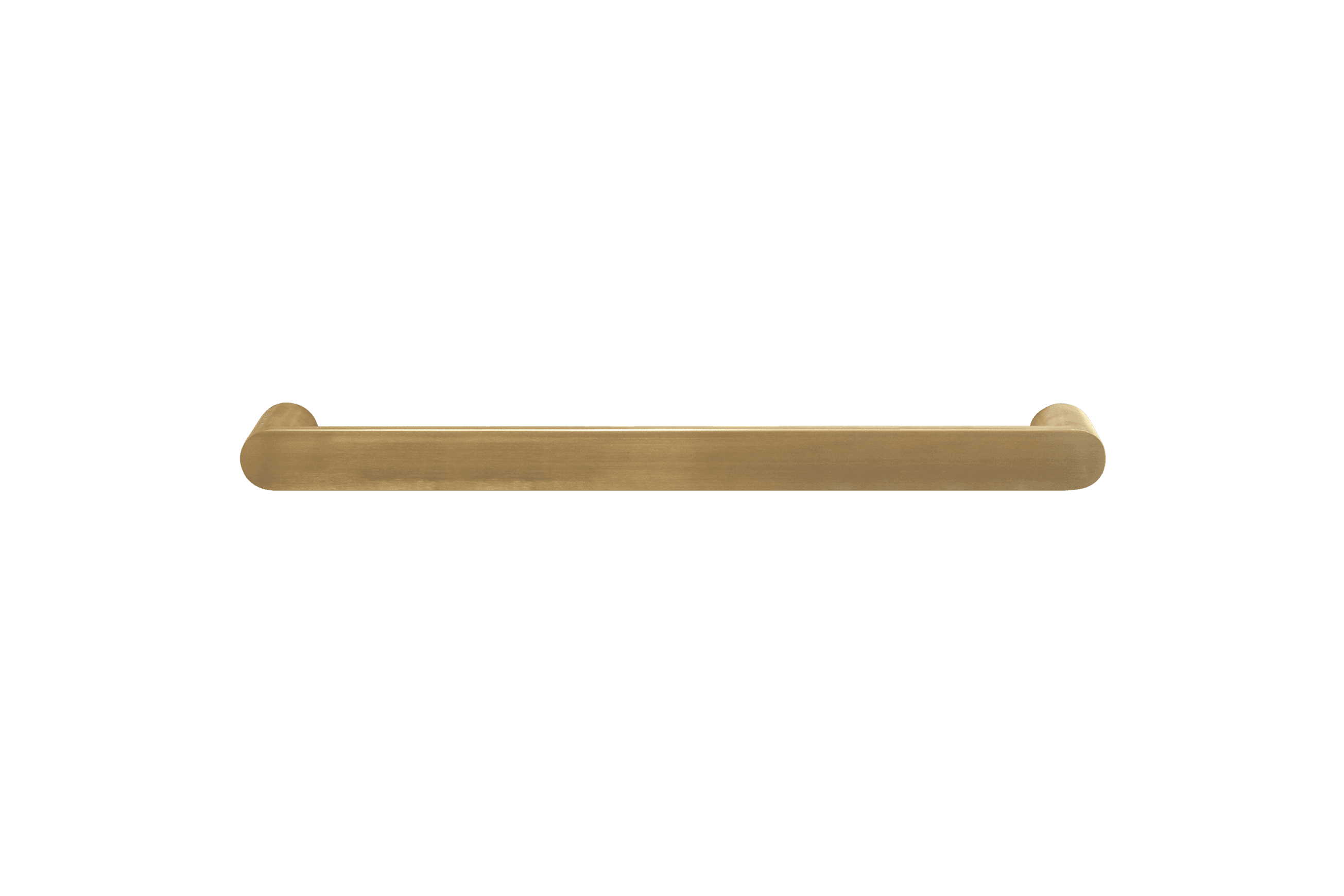 Towel Rail Single Bar Round 12V 650mm Brushed Gold