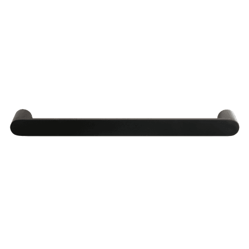Towel Rail Single Bar Round 12V 650mm Satin Black