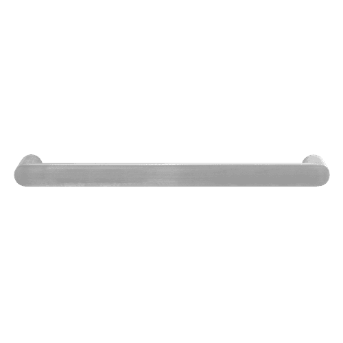 Towel Rail Single Bar Round 12V 650mm Brushed Stainless
