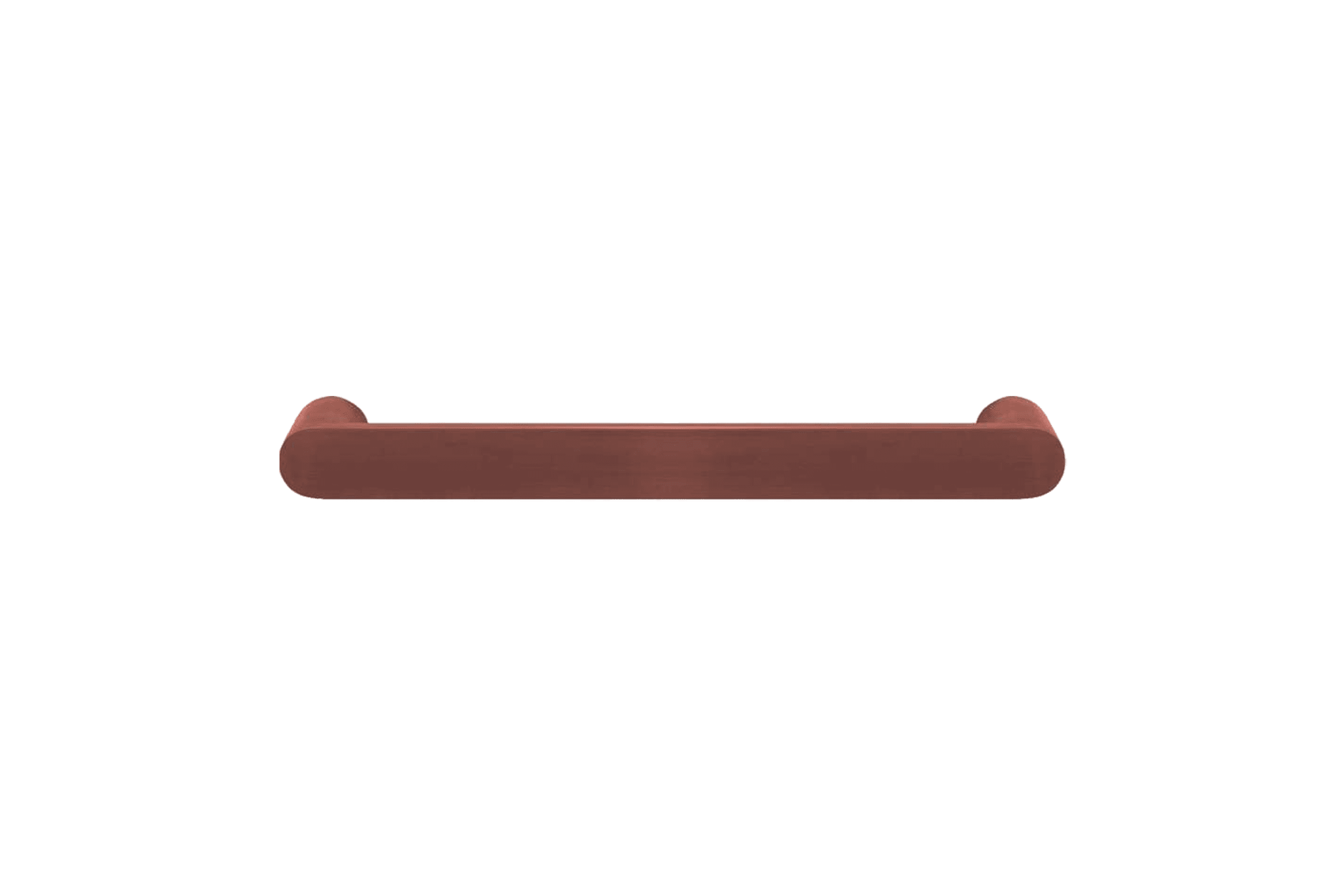 Towel Rail Single Bar Round 12V 850mm Brushed Copper