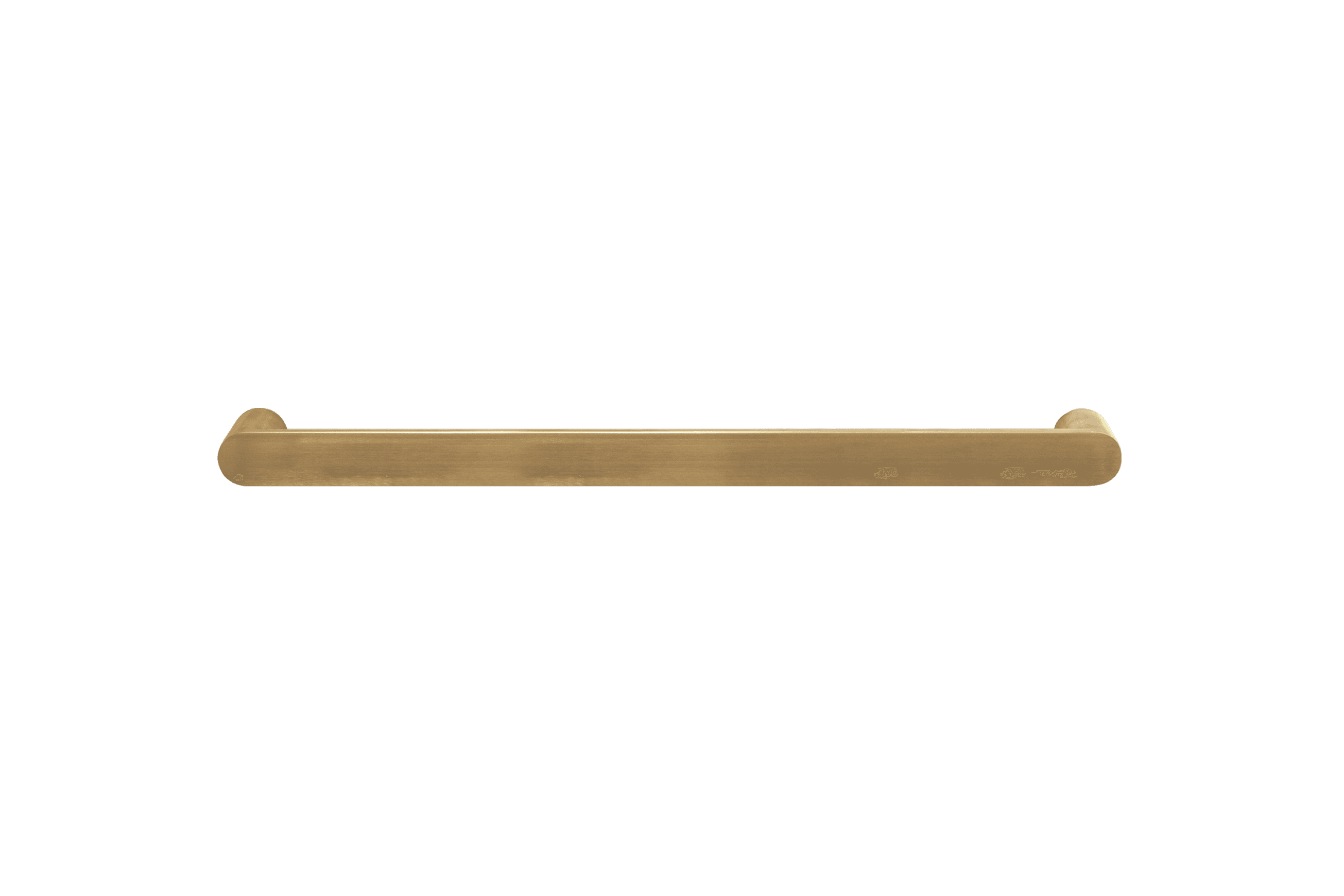 Towel Rail Single Bar Round 12V 850mm Brushed Gold