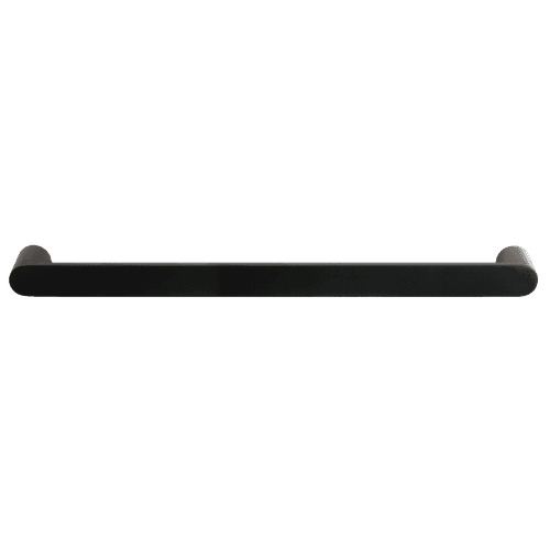 Towel Rail Single Bar Round 12V 850mm Satin Black