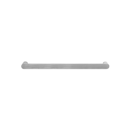 Towel Rail Single Bar Round 12V 850mm Brushed Stainless