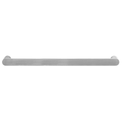 Towel Rail Single Bar Round 12V 850mm Brushed Stainless