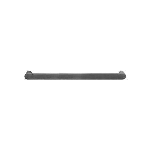 Towel Rail Single Bar Round 12V 850mm Gun Metal