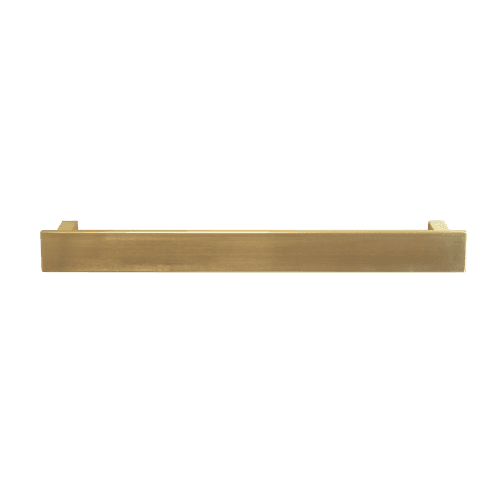Towel Rail Bar Square 12V 500mm Brushed Gold