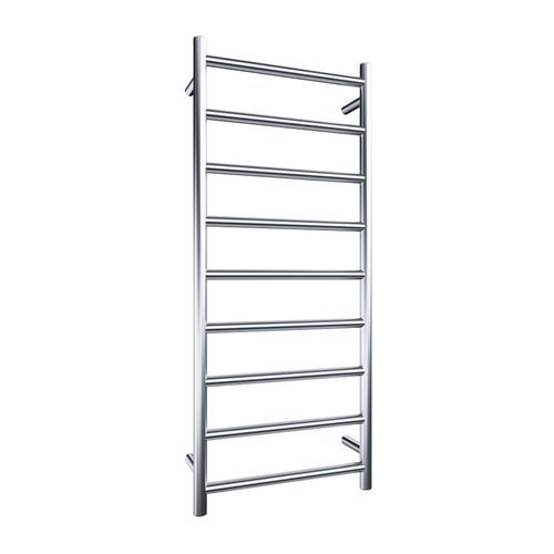 Evoke 9-Bar Heated Towel Rail Chrome 450mm