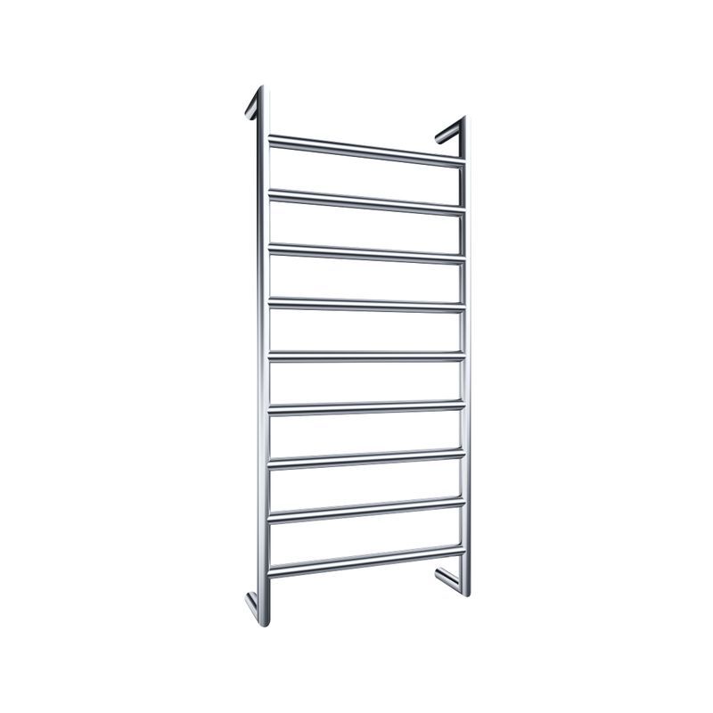 Luna 9-Bar Heated Towel Rail Chrome 450mm