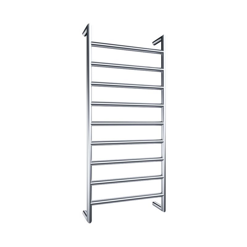 Luna 9-Bar Heated Towel Rail Chrome 450mm