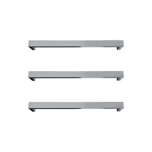 Largo Square Heated Towel Rail - 632mm