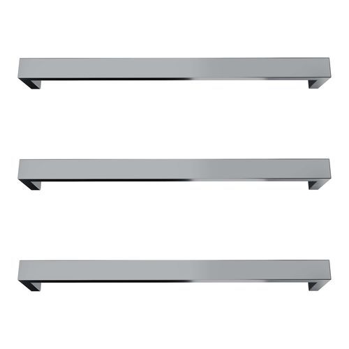 Largo Square Heated Towel Rail - 632mm