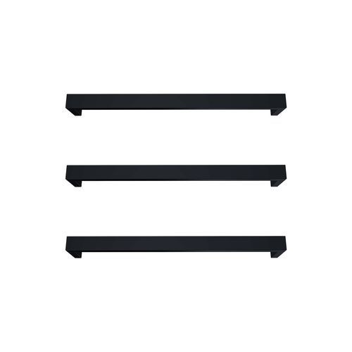 Largo Square Heated Towel Rail - 432mm