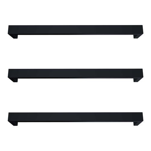 Largo Square Heated Towel Rail - 432mm