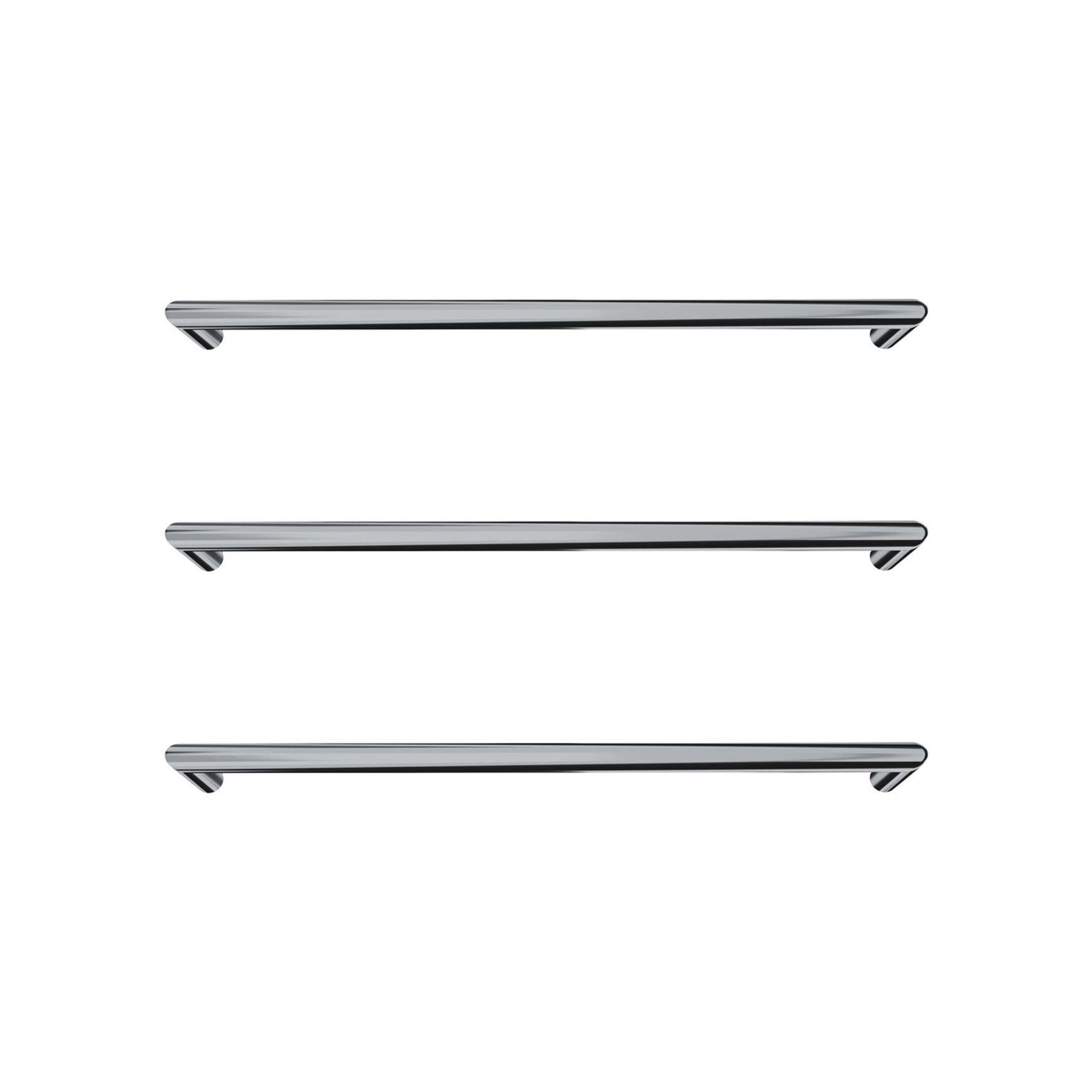 Toro Round Heated Towel Rail - 432mm