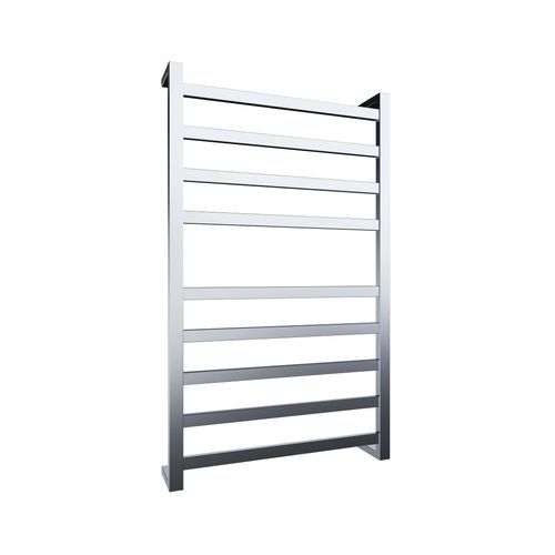 Tempo 9-Bar Heated Towel Rail Chrome 600mm