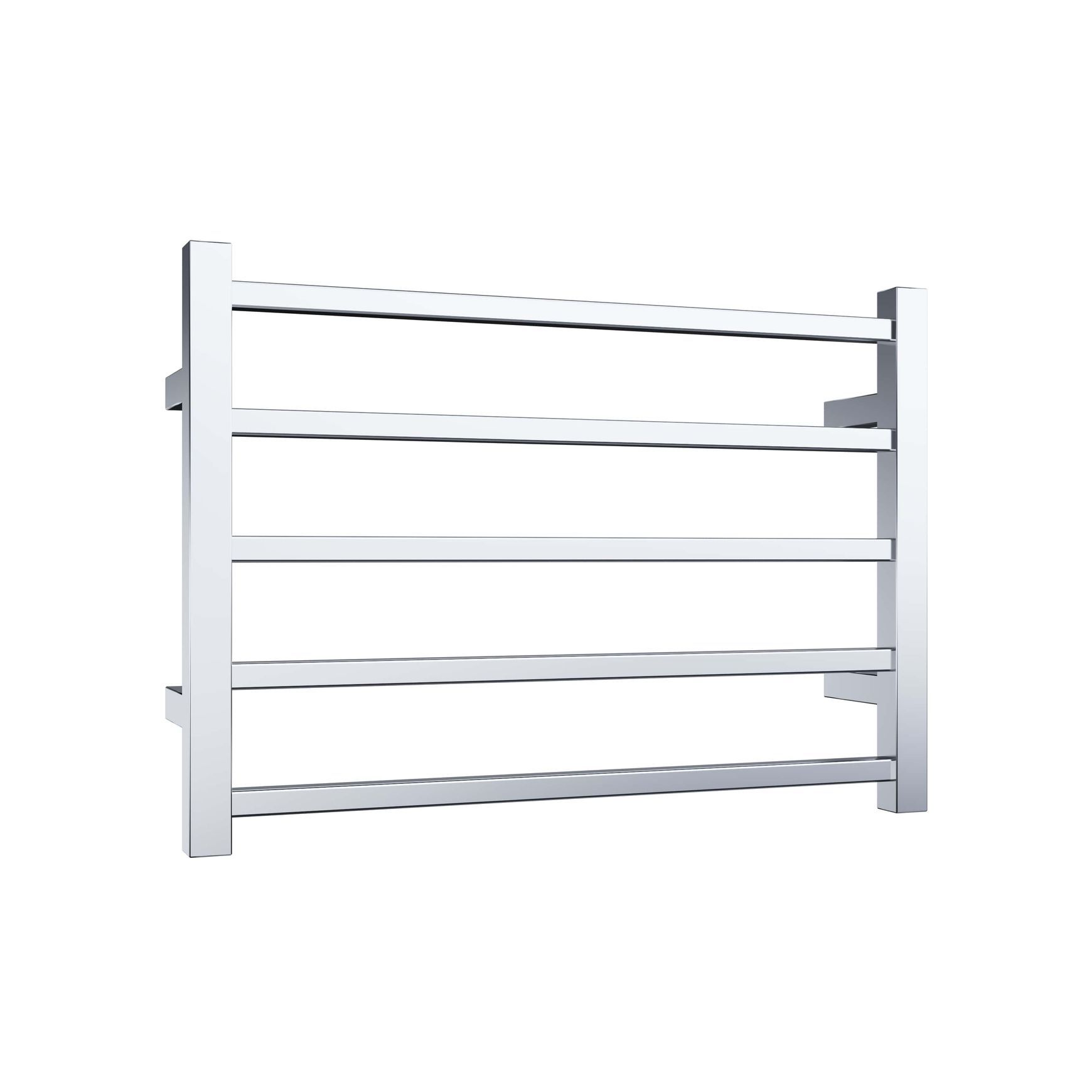Quadro 5-Bar Heated Towel Rail - 600mm