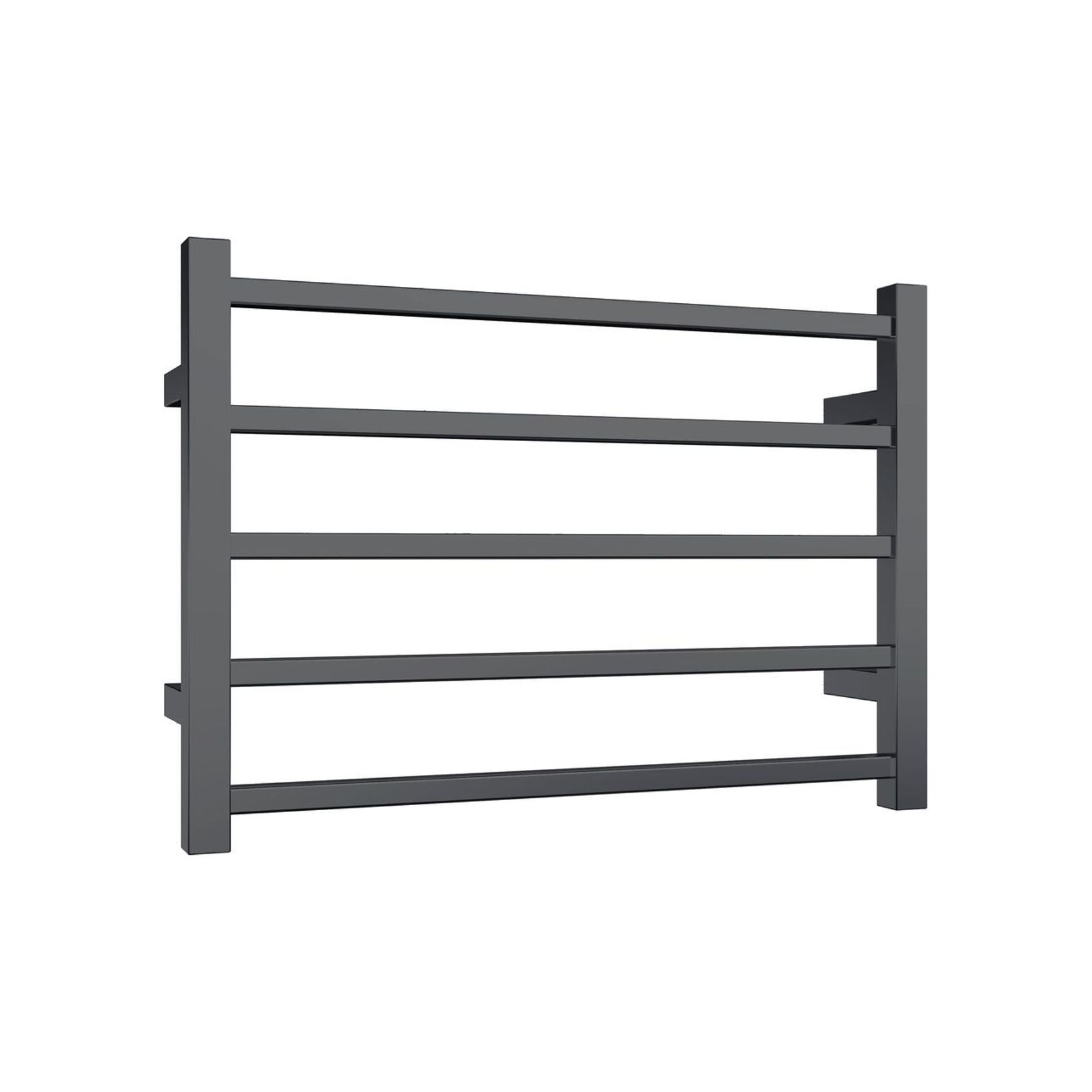 Quadro 5-Bar Heated Towel Rail - 600mm