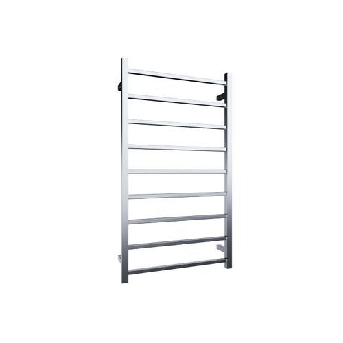 Quadro 9-Bar Heated Towel Rail Chrome 600mm