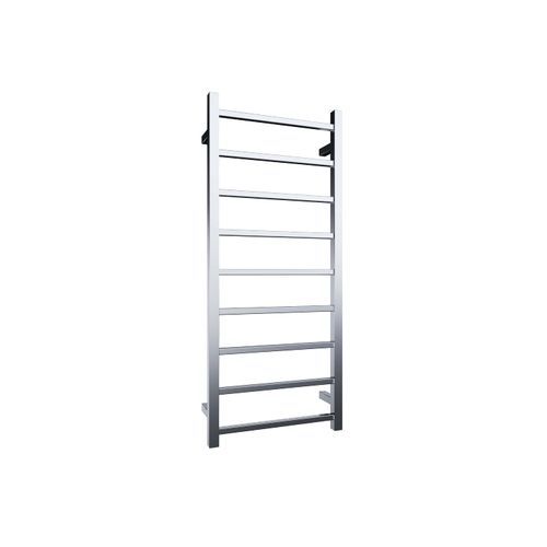 Quadro 9-Bar Heated Towel Rail Chrome 450mm