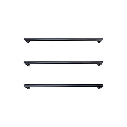 Toro Round Heated Towel Rail - 632mm