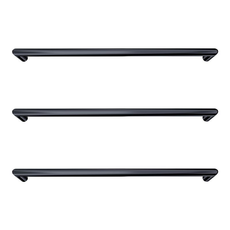 Toro Round Heated Towel Rail - 632mm