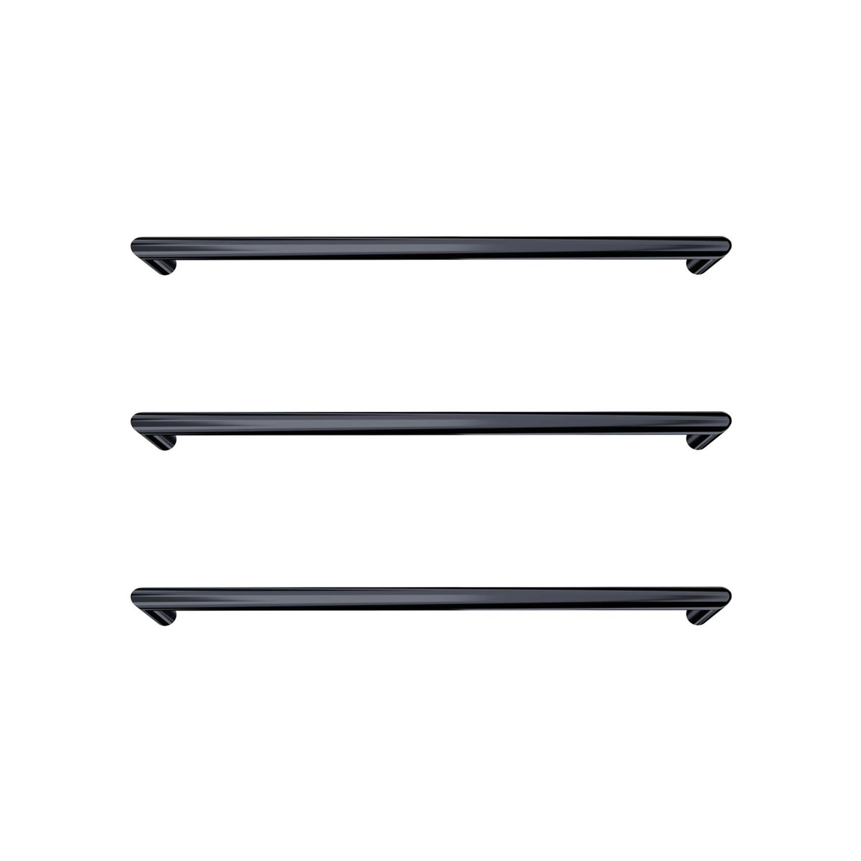 Toro Round Heated Towel Rail - 632mm