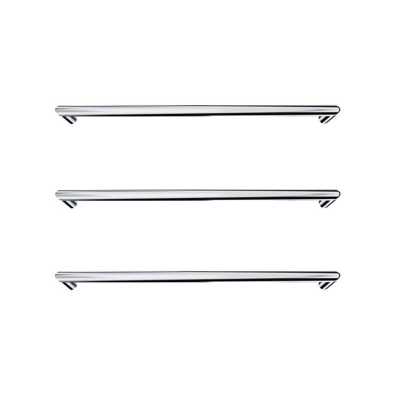 Toro Round Heated Towel Rail - 432mm