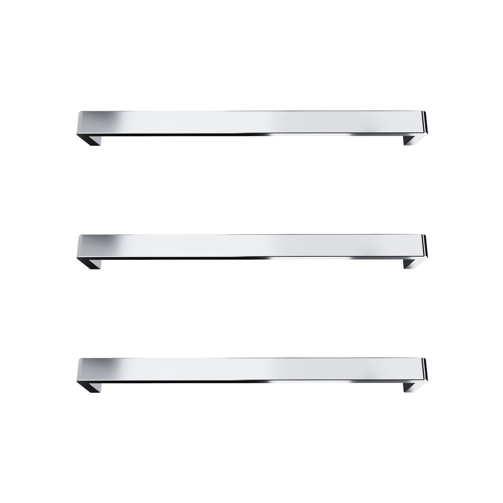 Vera Rounded Heated Towel Bar - 632mm
