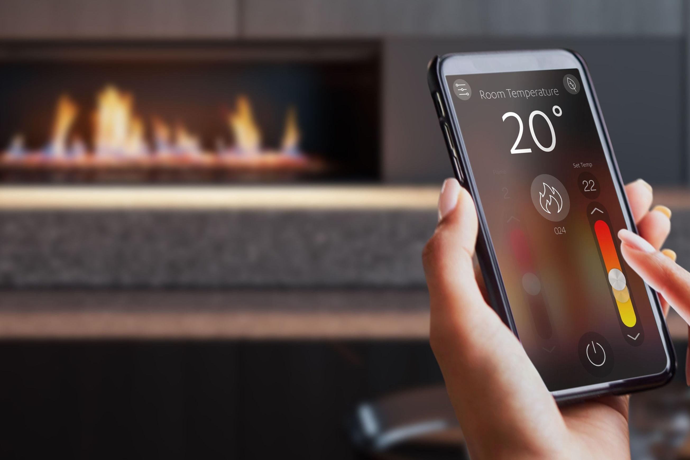 Rinnai Linear 800 Gas Fireplace