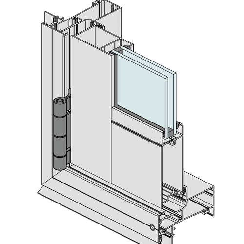 Vantage | Series 548 | Hinged Door