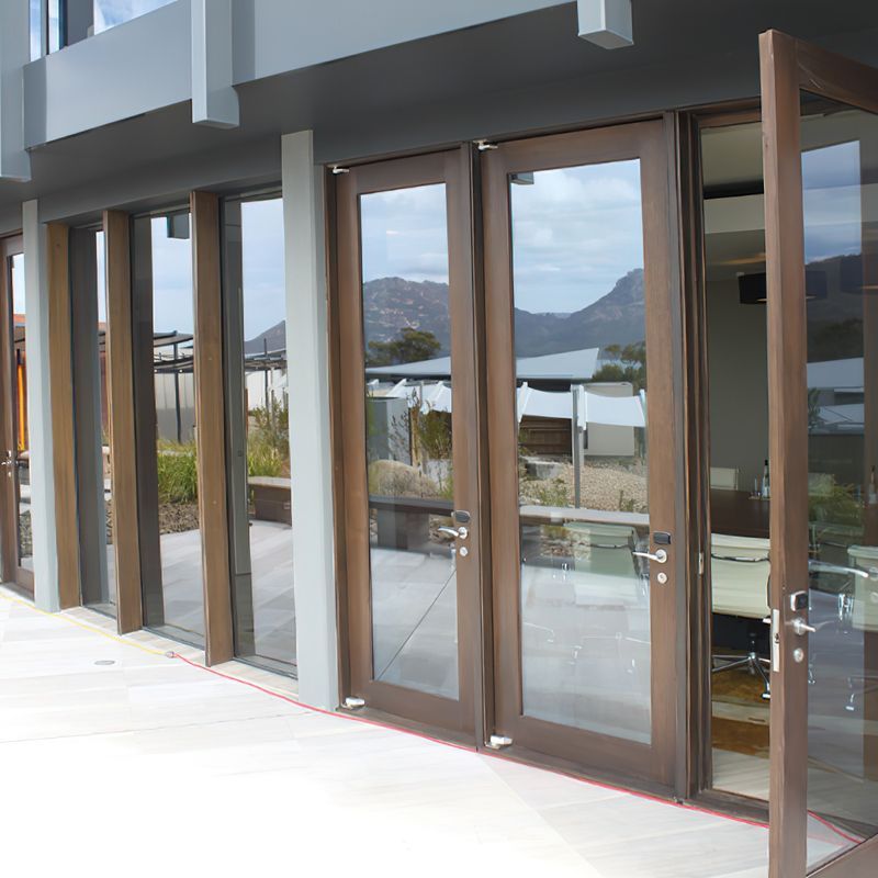 Timber | Hinged Glass Doors