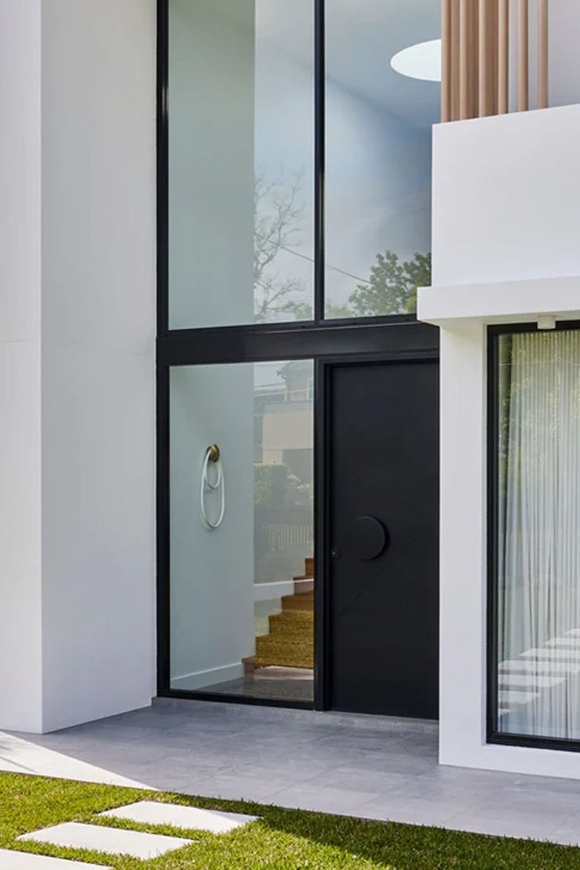Iron Hinge Entry Doors - Galvanised FWA50