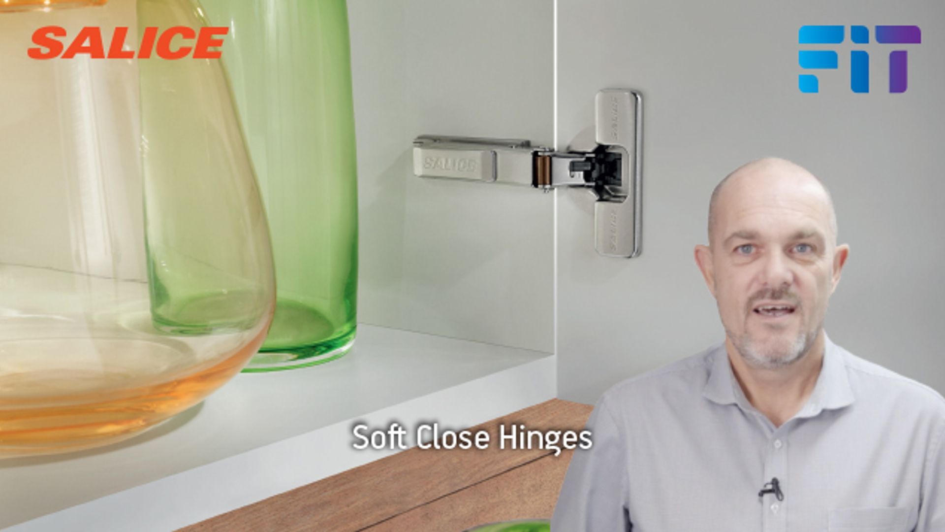 FIT For Purpose Product Video - Salice Soft Close Hinges for Quiet, Gentle Cabinet Closing