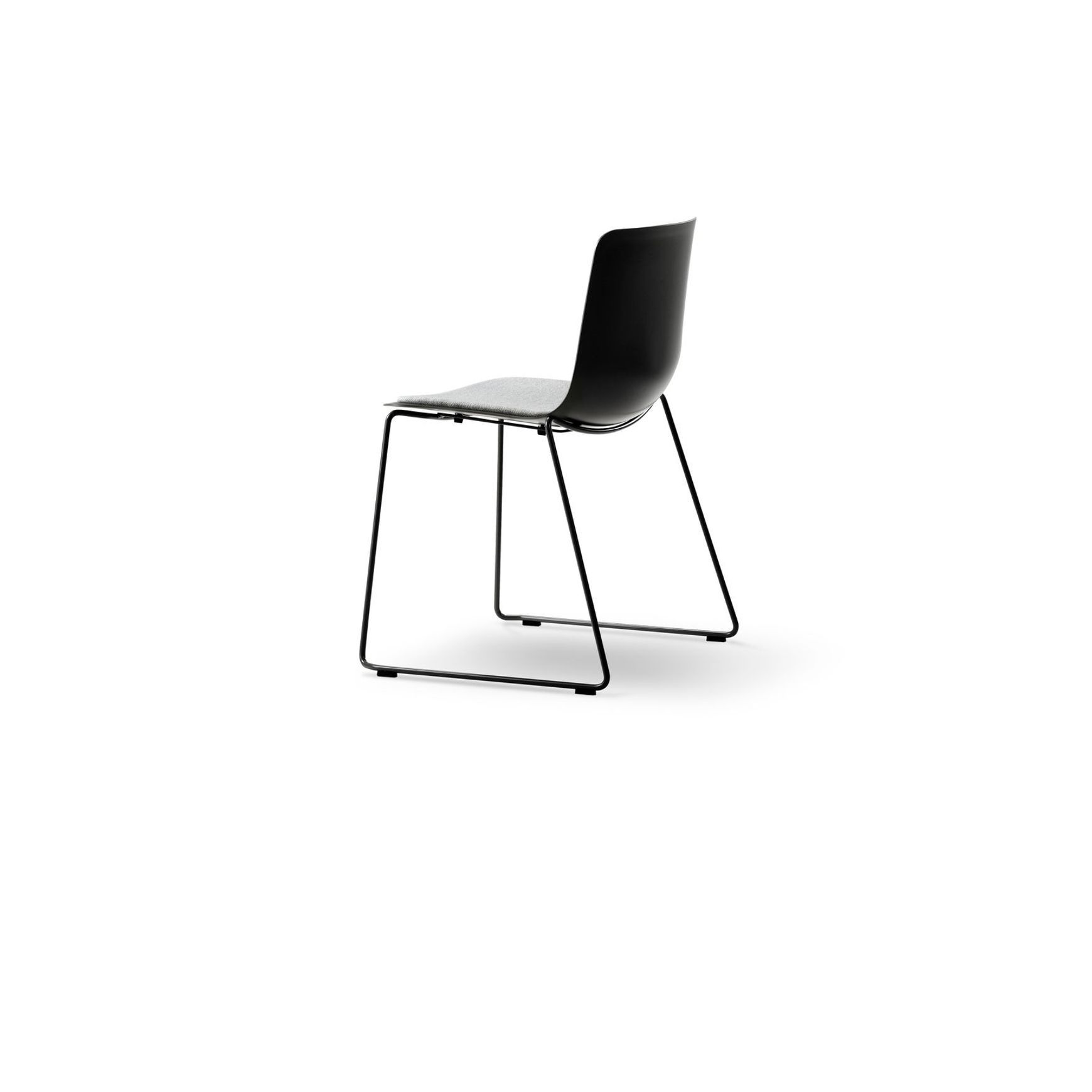 Pato Sled Chair Seat Upholstered by Fredericia