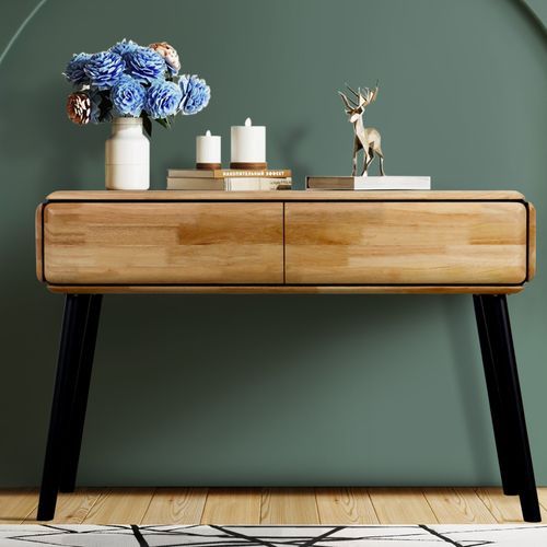 Casa Hardwood Console Table | Natural