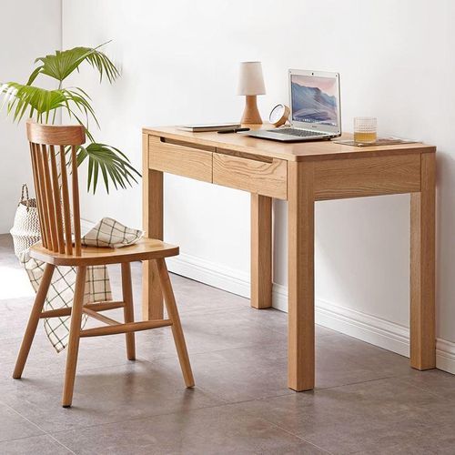 Humbie Solid Oak Small Study Desk